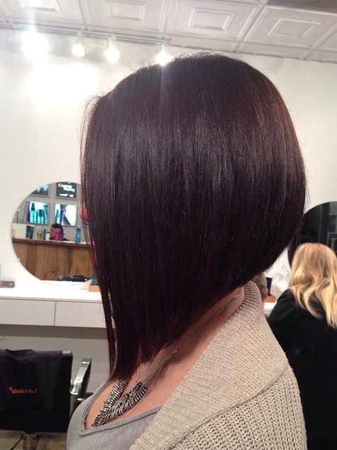 Sharp Angled Bob Hairstyle