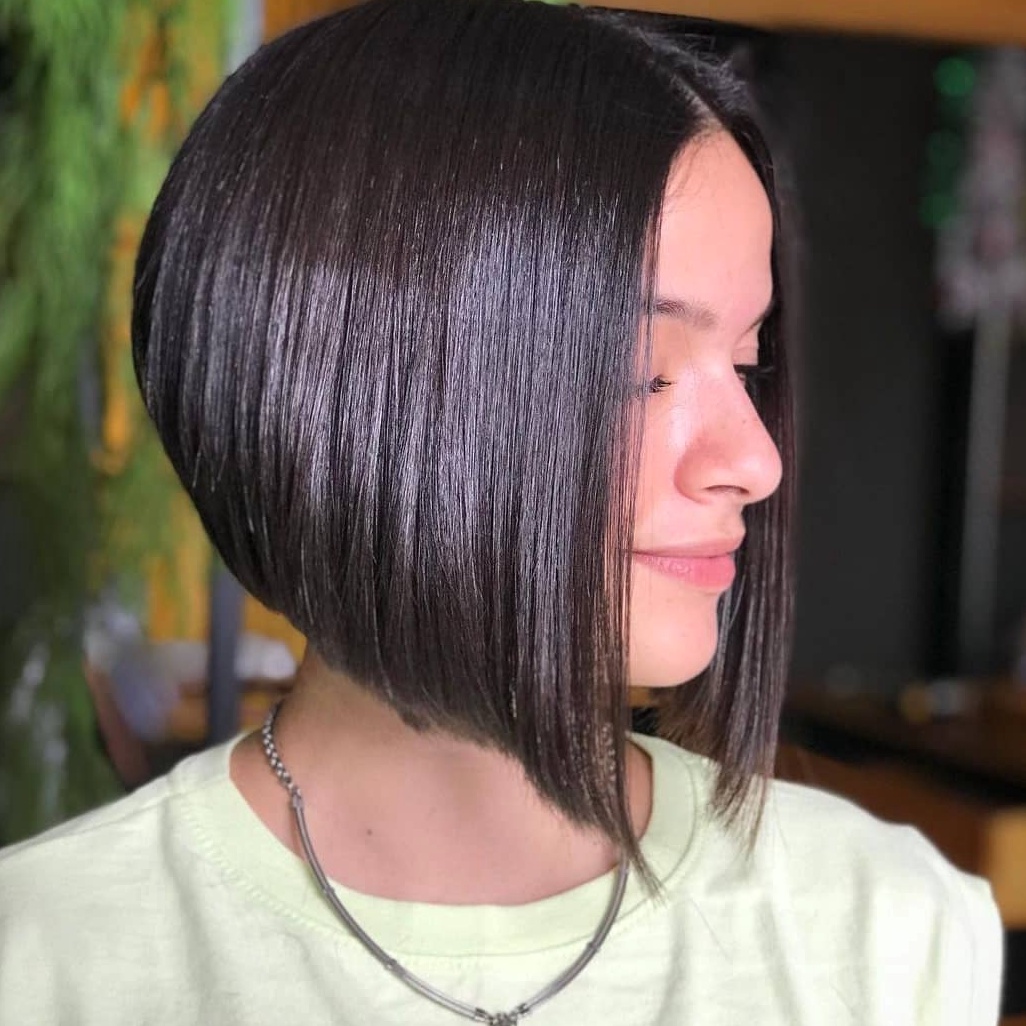 Sleek Black Bob Hairstyle