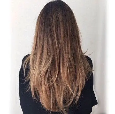 Soft Ombre Layers Hairstyle