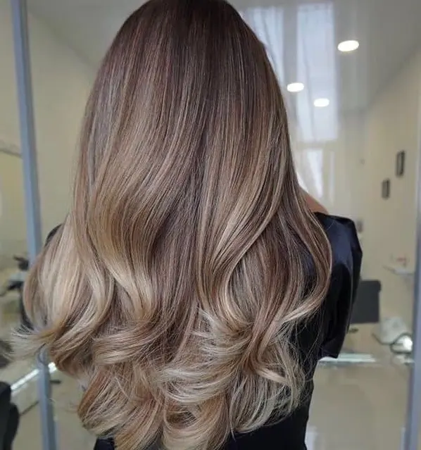 Classic Layered Ombre Hairstyle