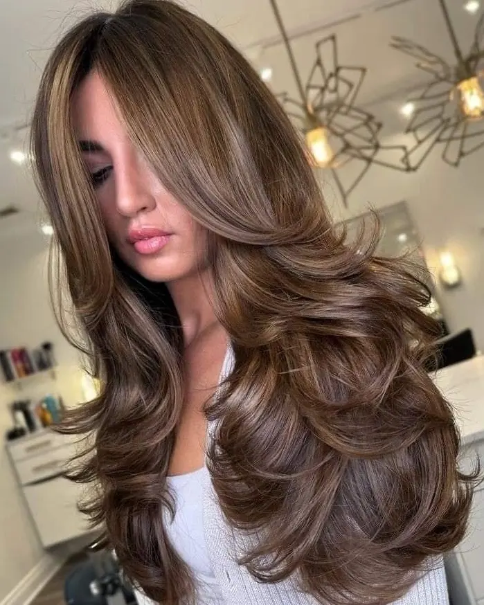 Luscious Long Waves Hairstyle