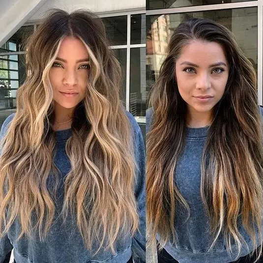 Beachy Blonde Waves Hairstyle