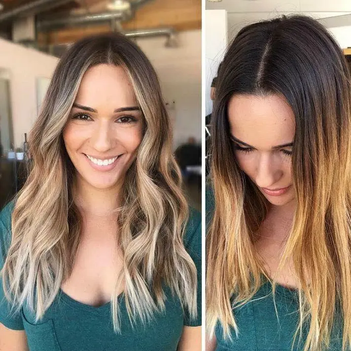 Natural Blonde Waves Hairstyle